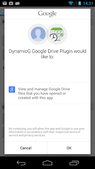 DynamicG Google Drive Plugin