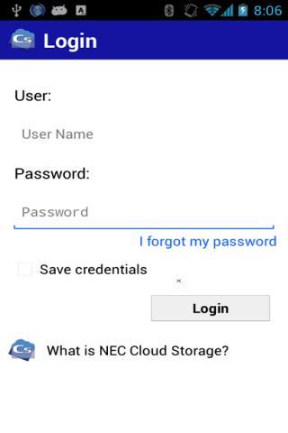 NEC Cloud Storage