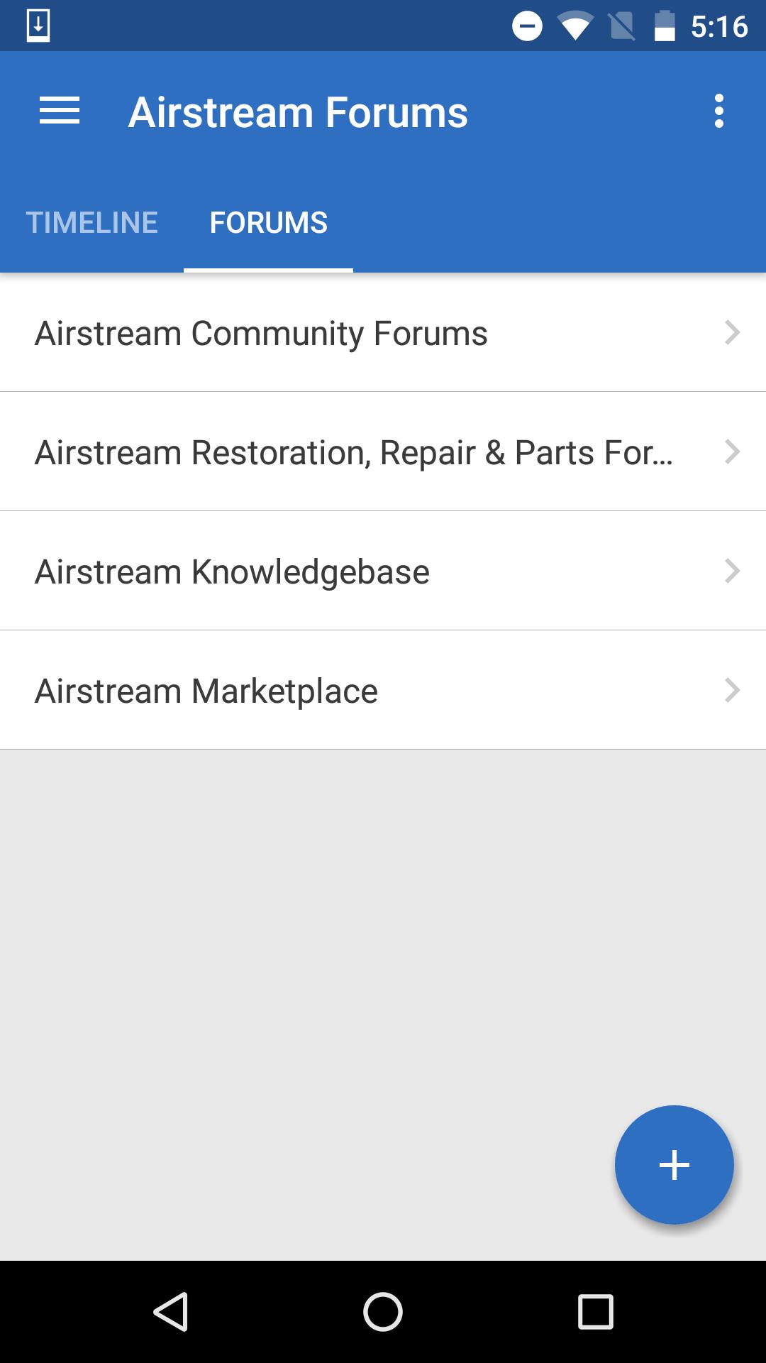 Airstream Forums