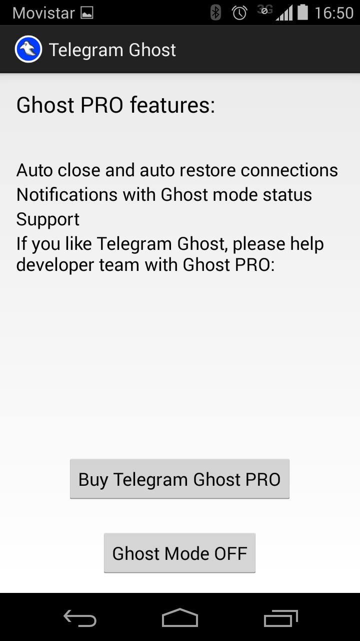 Telegram Ghost