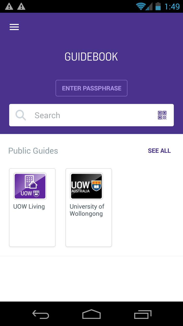 UOW Living App