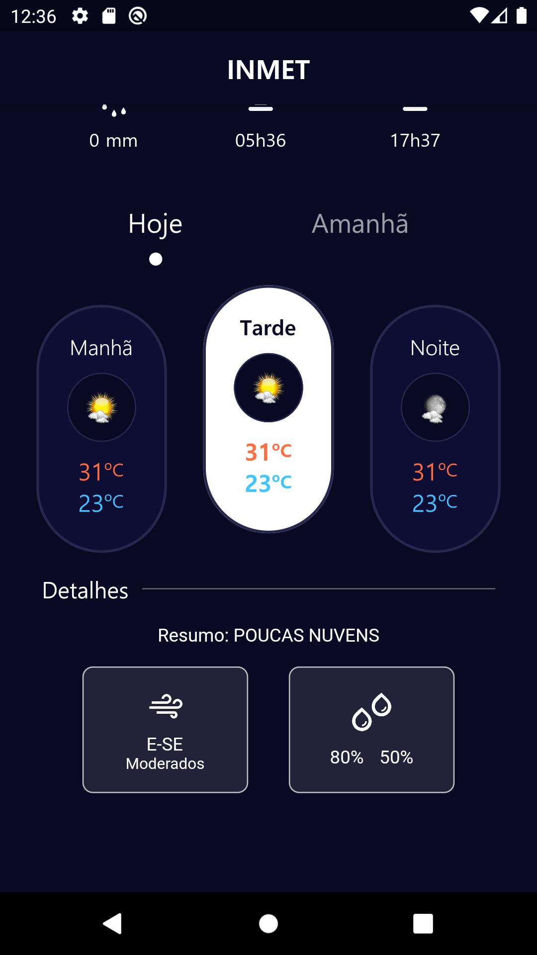 Tempo e Clima