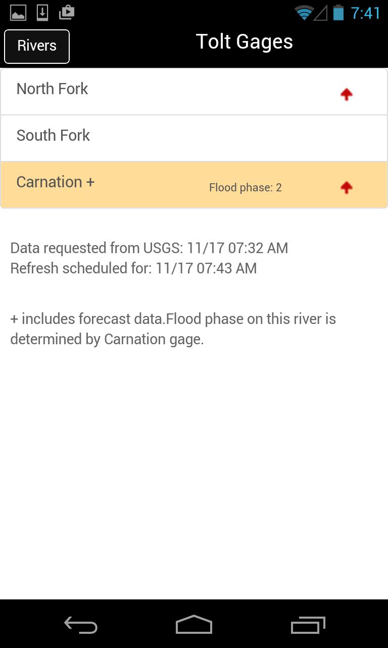 King County Flood Warning