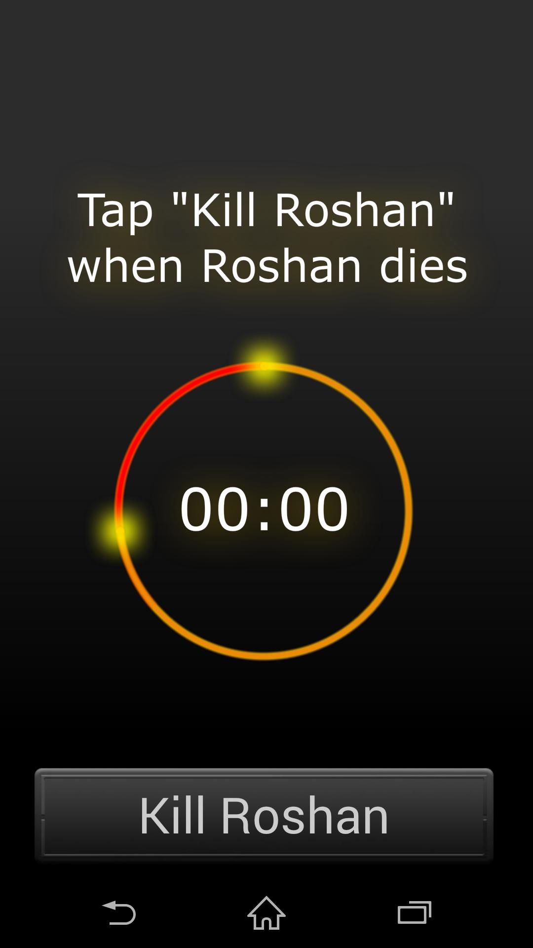 Simple Roshan Timer for Dota 2