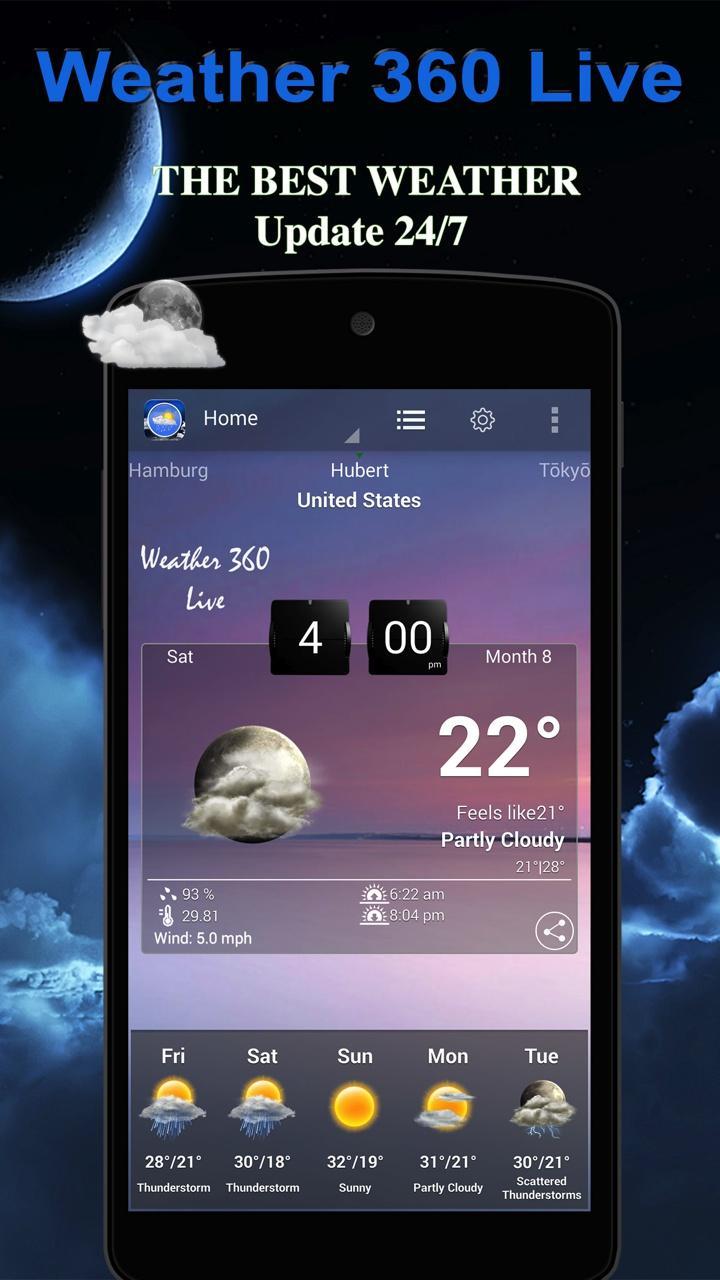 Weather360 Live Forecast (VN)