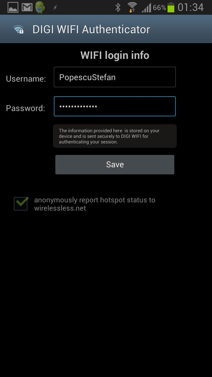 DIGI WIFI Authenticator