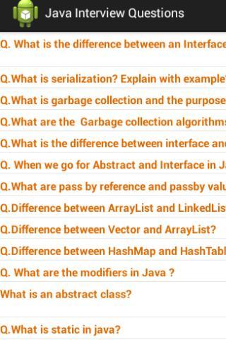 Java J2EE Questions Free