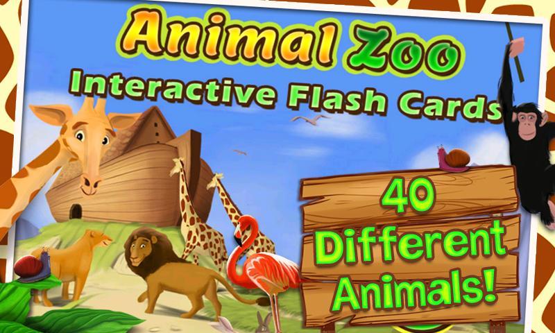 Animals Zoo - Interactive Game