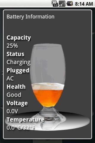 Free Beer Battery Widget