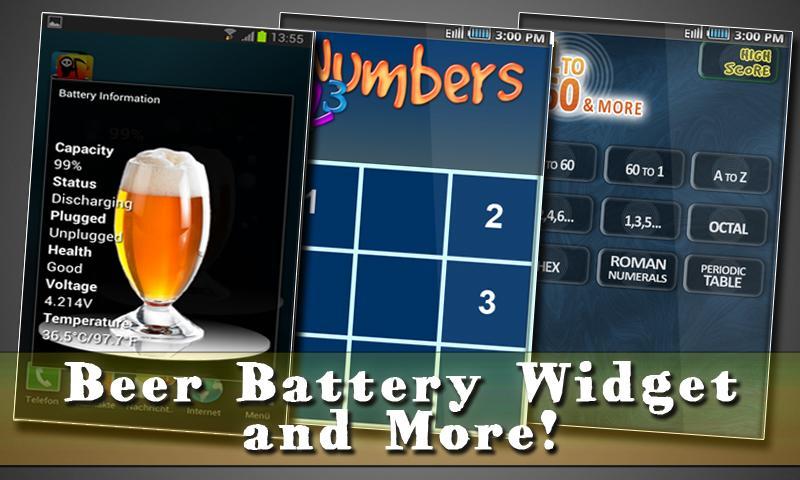 Free Beer Battery Widget