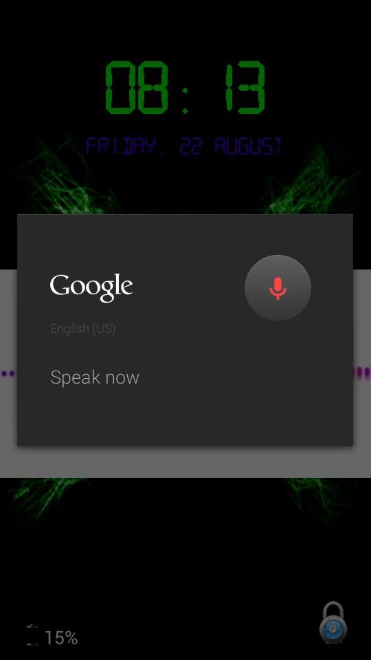 Voice Screen lock Hd