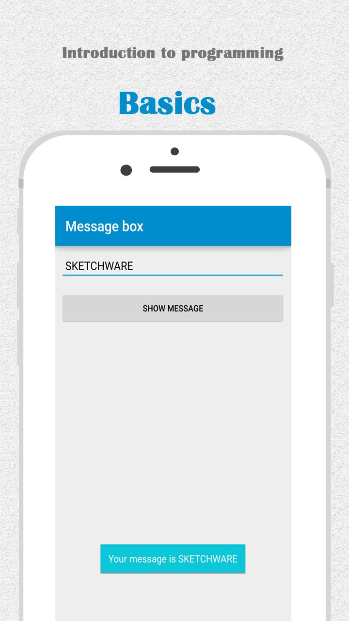 MessageBox - Sketchware