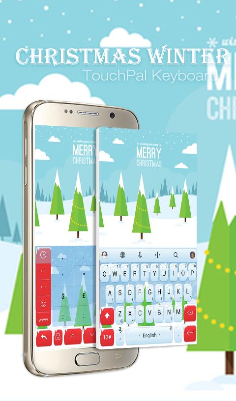 TouchPal Winter Keyboard Theme