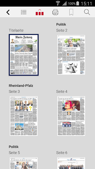 E-Paper der Rhein-Zeitung