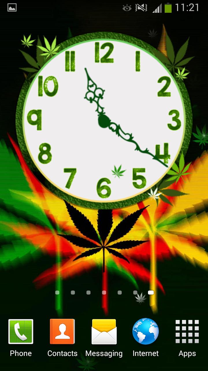 Weed Clock Widget