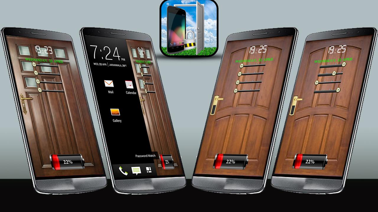 Door Open Screen Lock