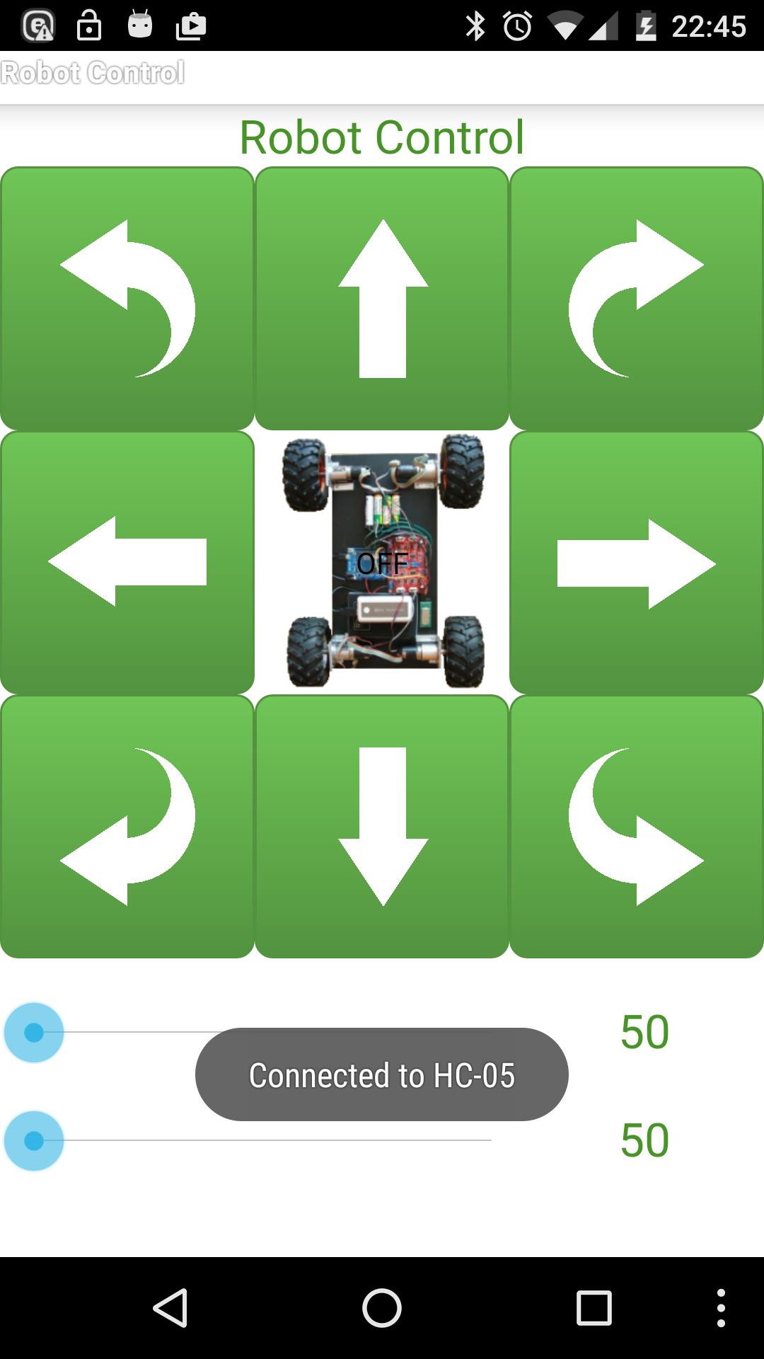 Arduino Controlled Robot