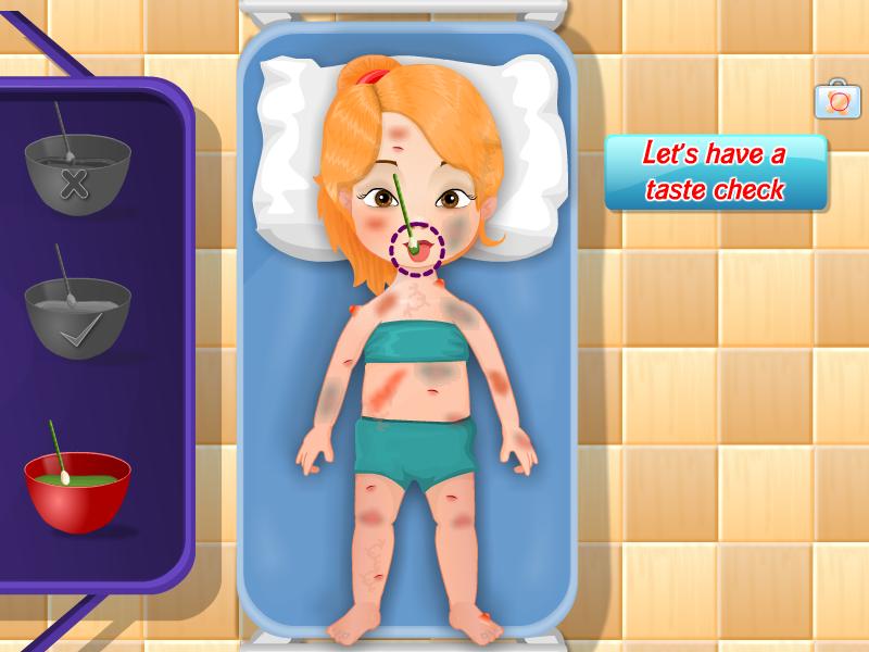 Baby Health Check Girls Games