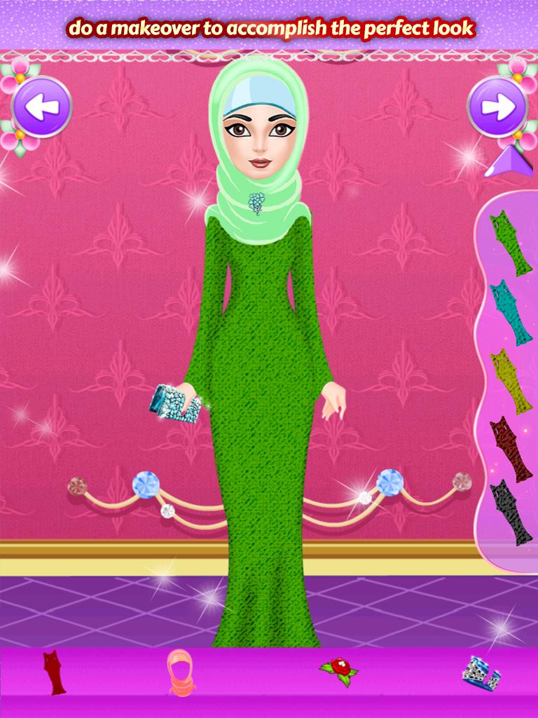 hijab makeup salon