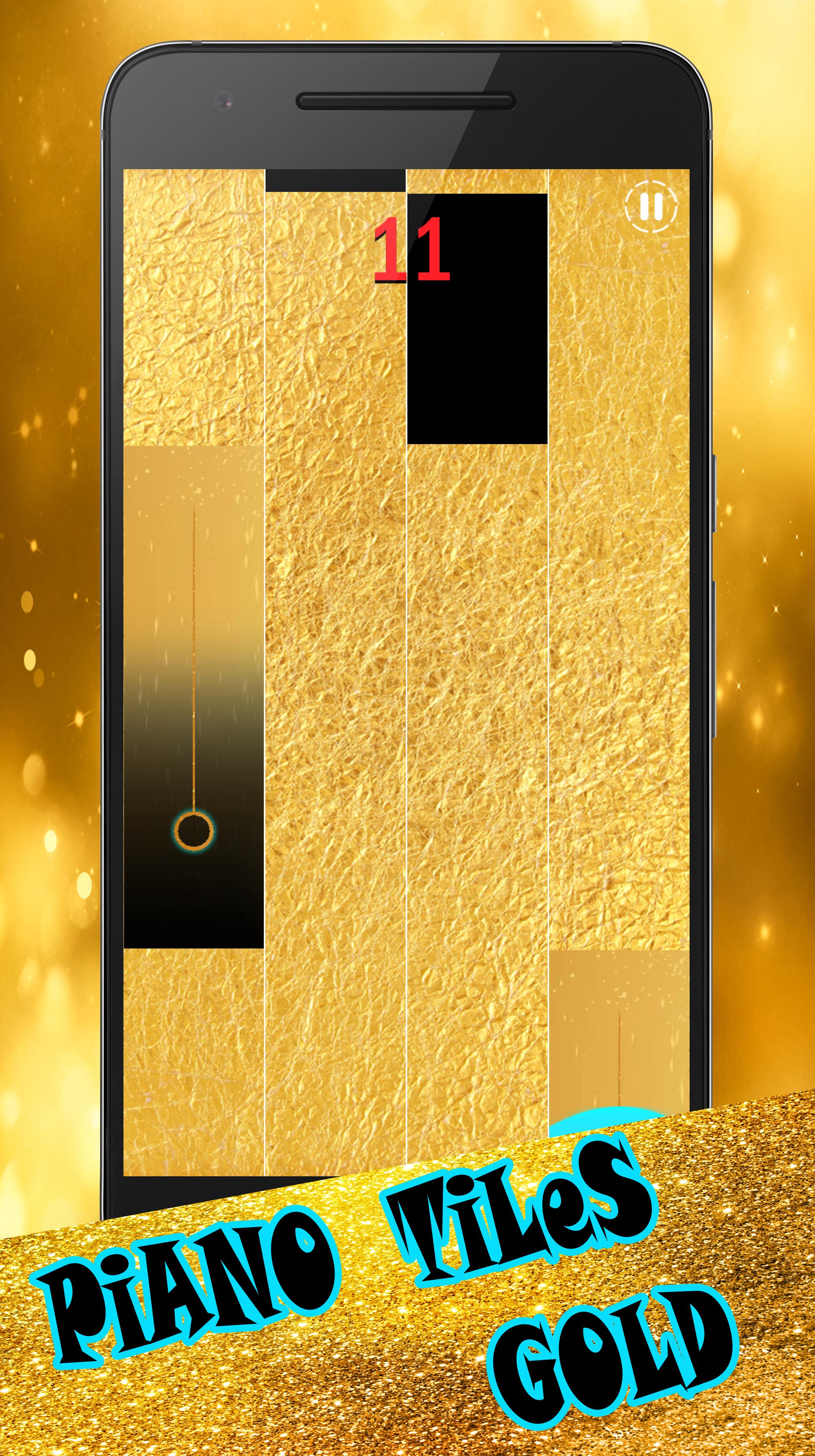 Piano Gold Tiles