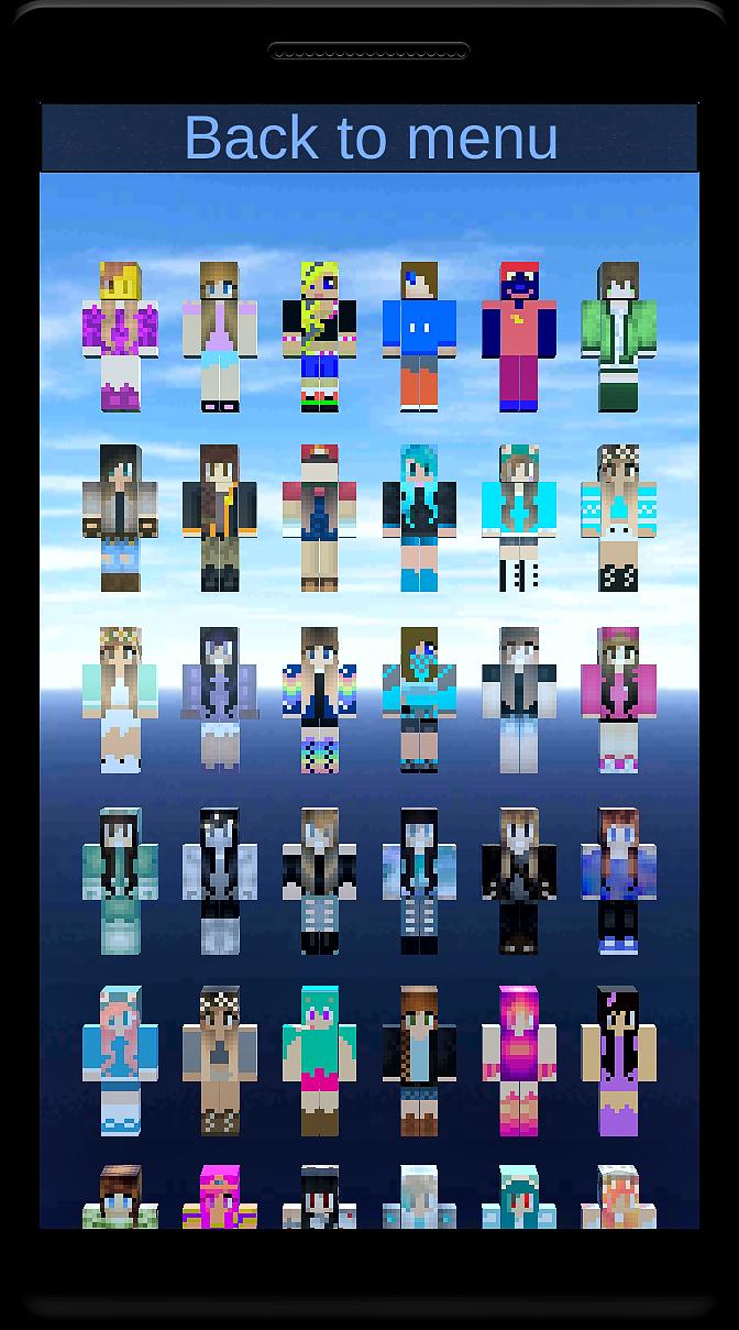 Girl Skins for Minecraft