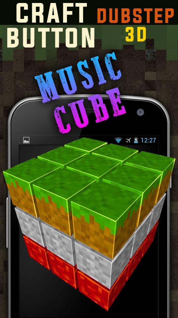 Craft Button Dubstep 3D