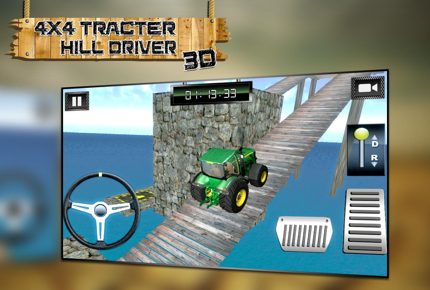 4x4 Tractor Hill Driver 3D