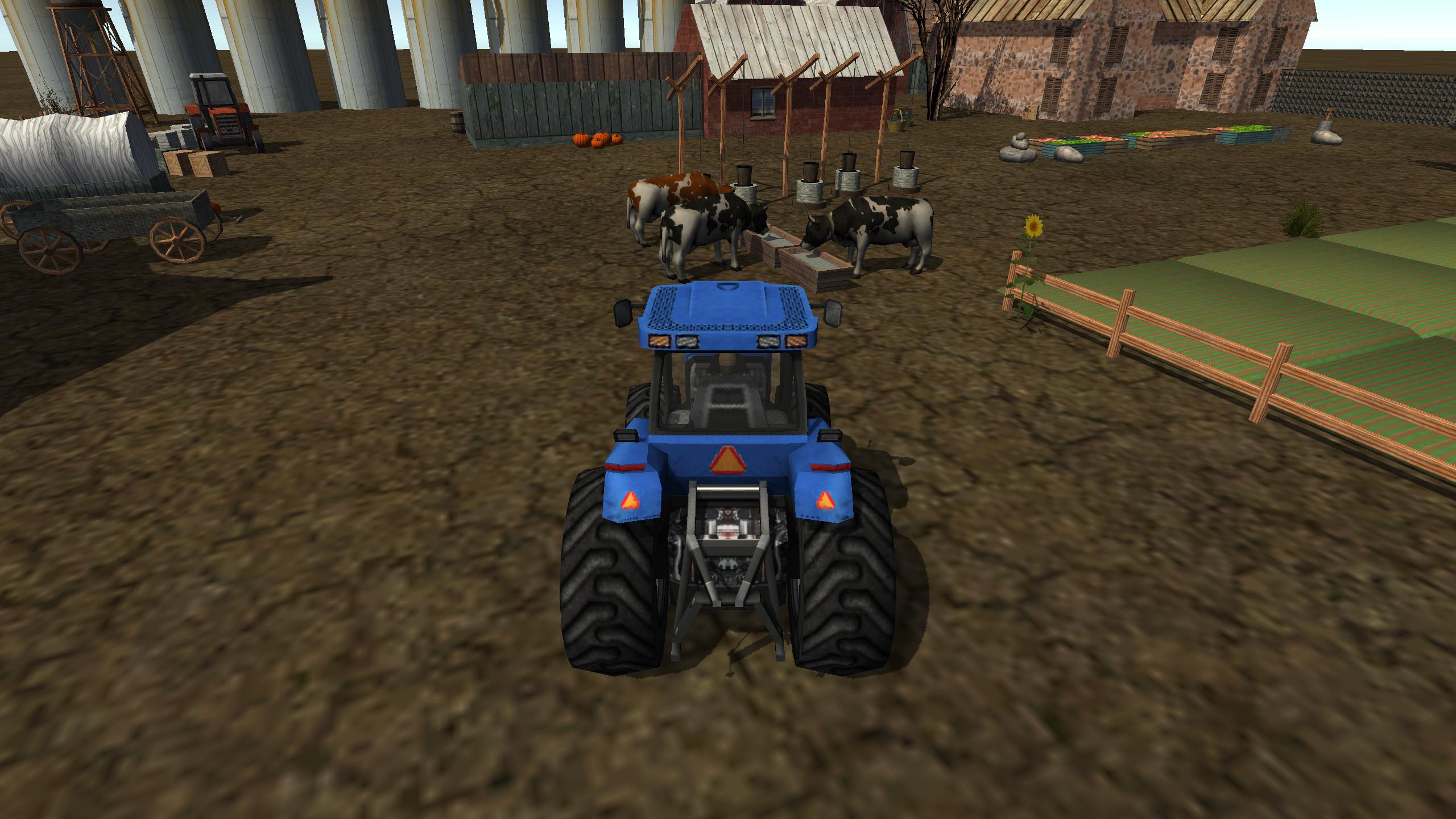 Farm Tractor Driver