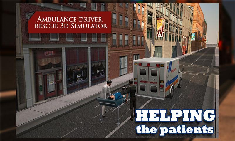 Ambulance Driver Rescue 3D Sim