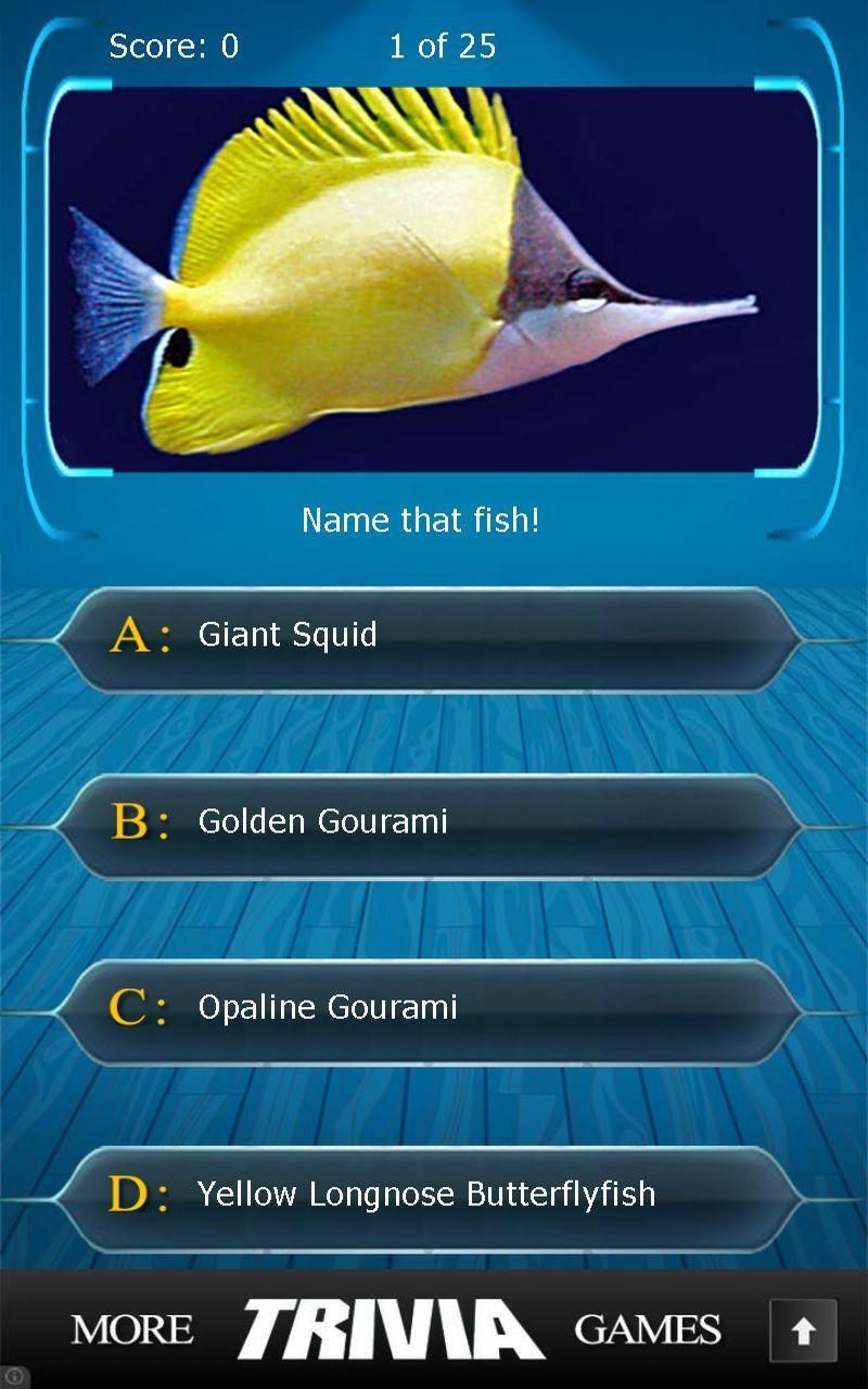 Name that Fish Trivia