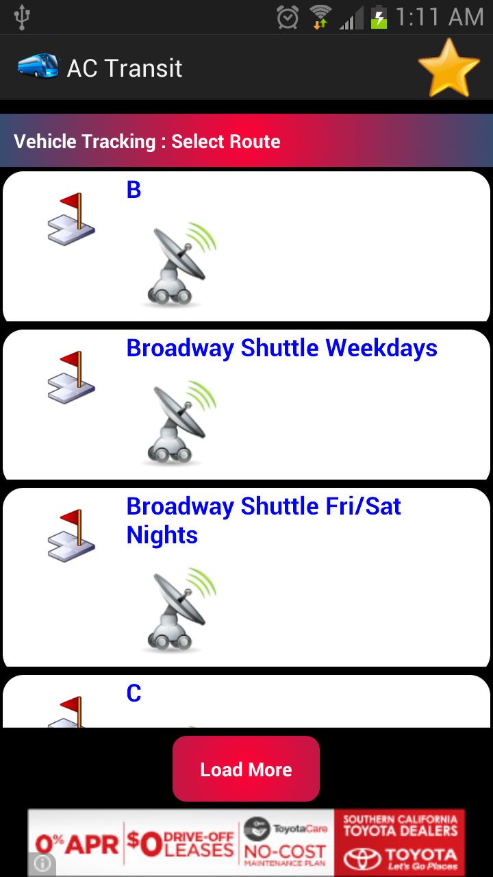 AC Transit Service