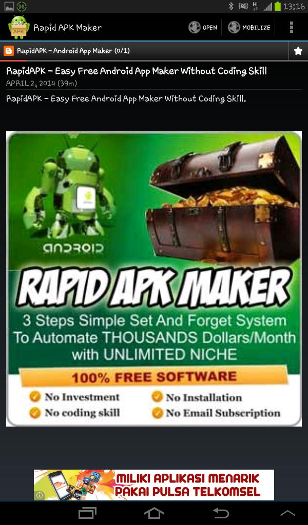 Rapid APK Maker