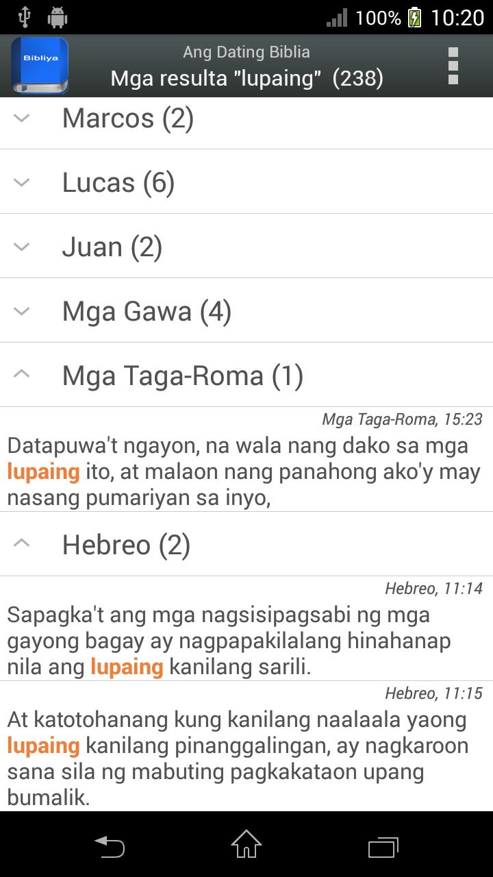 Bibliya sa Tagalog