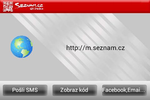 Seznam.cz qr reader