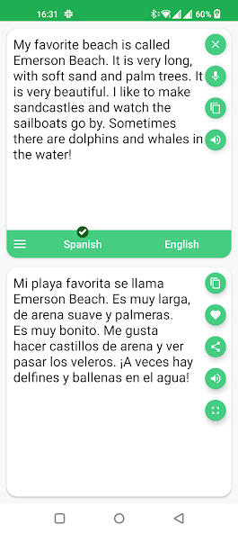 Spanish - English Translator