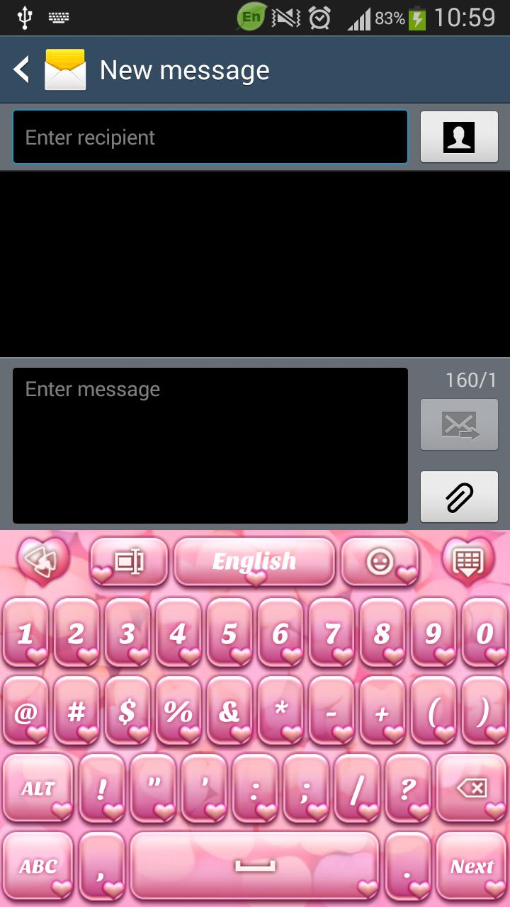 Hearts Keyboard