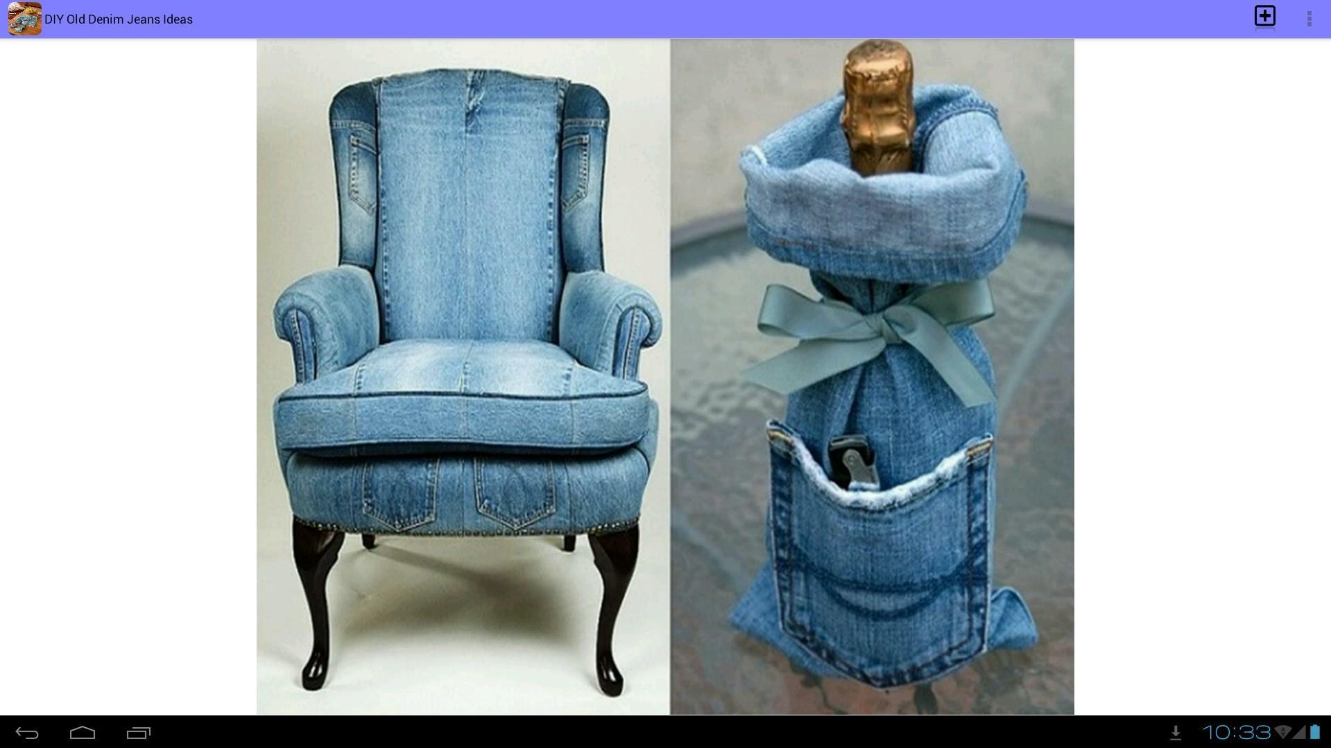 DIY Old Denim Jeans Ideas