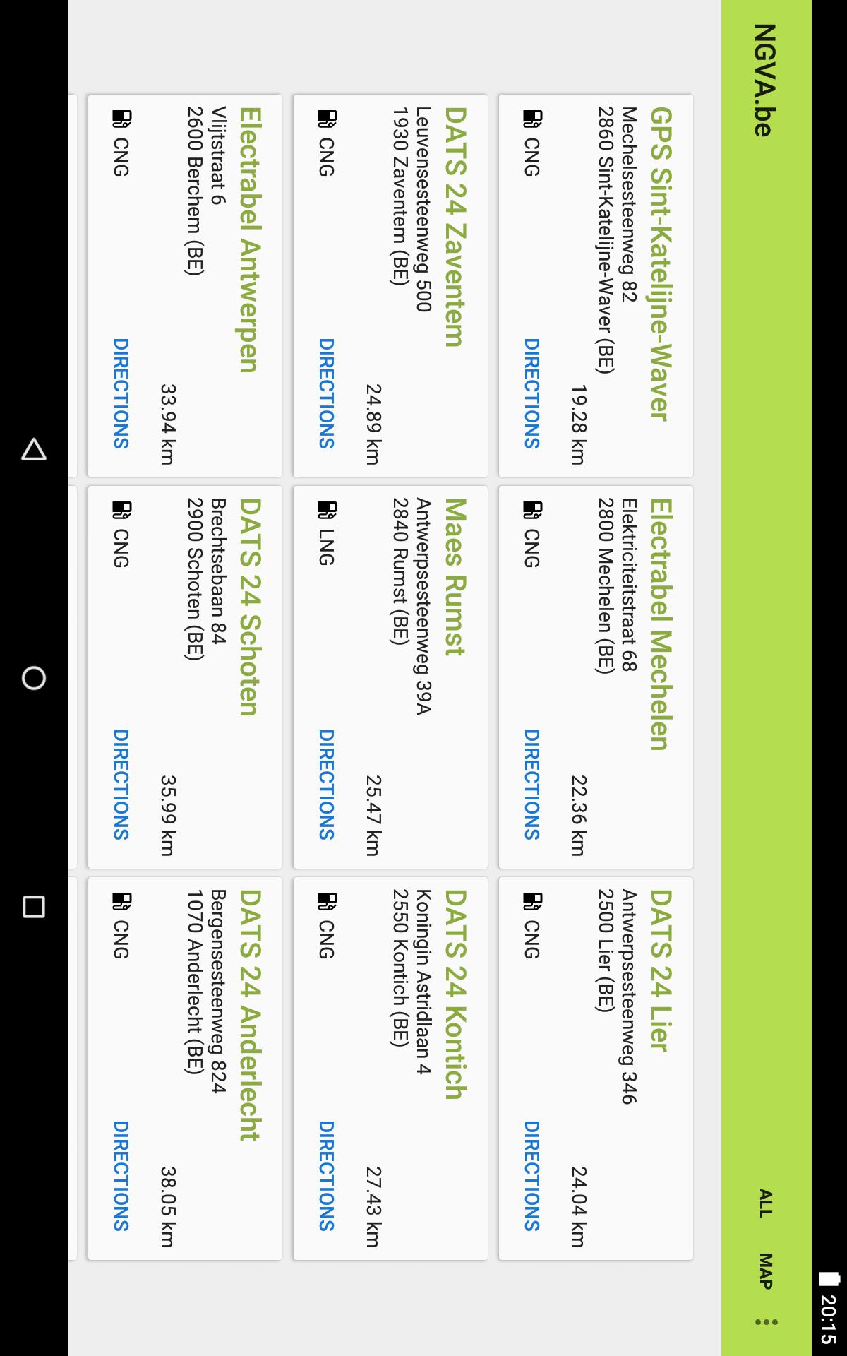 CNG / LNG Finder