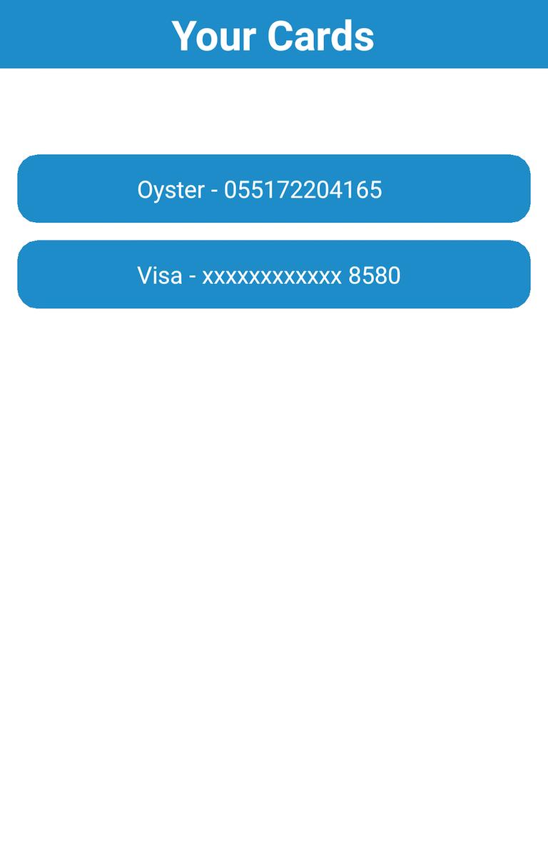 Oyster Oyster and Contactless