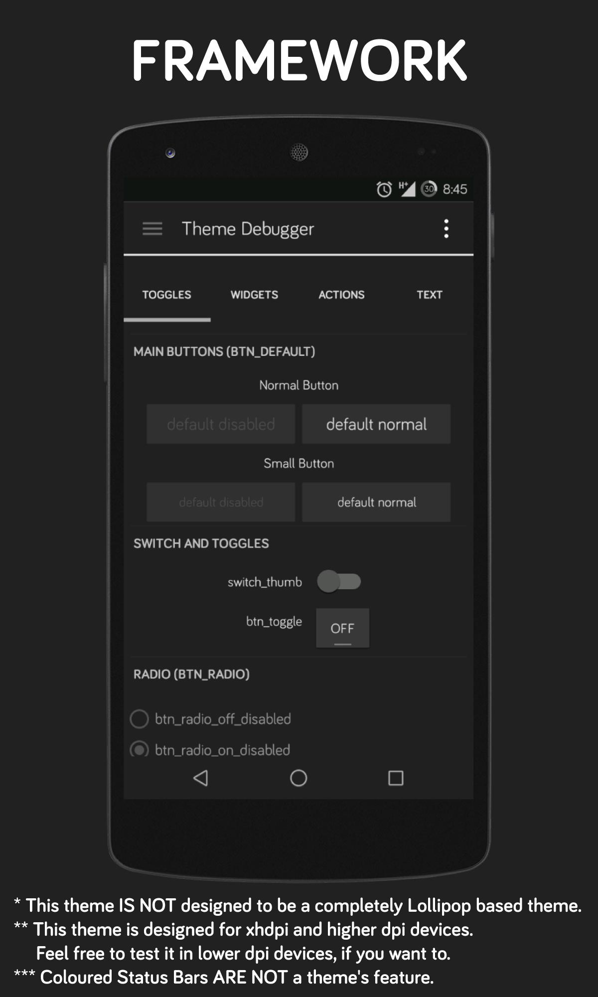 IdeaL Theme Dark - CM11 Theme