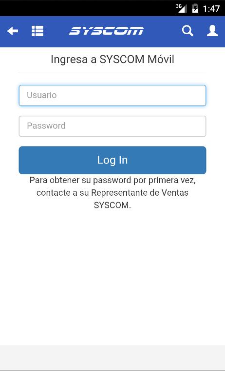 SYSCOM para Android