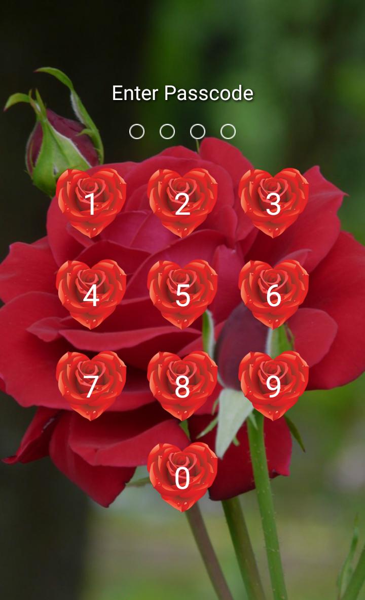 Rose Lock Screen