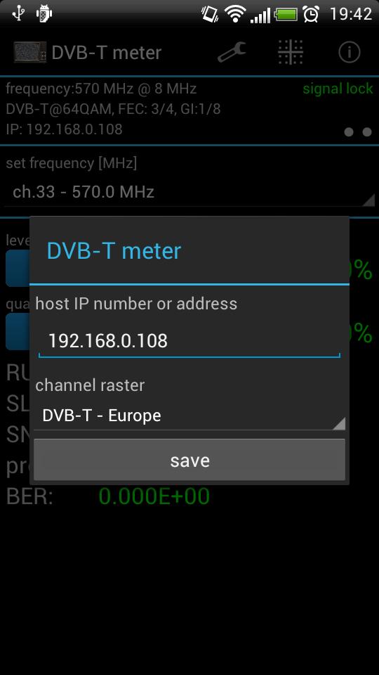 DVB-T meter