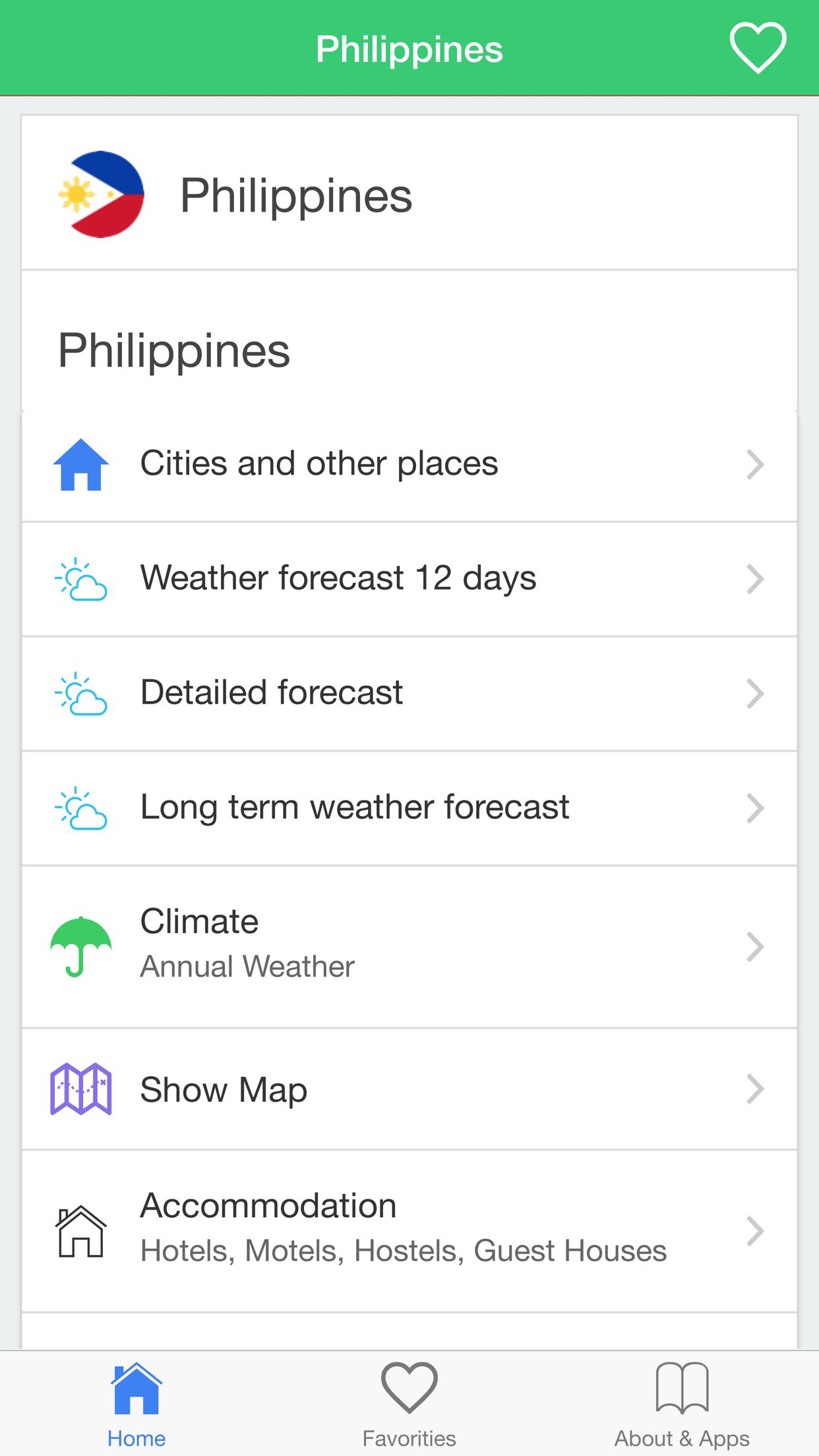 Philippines weather forecast