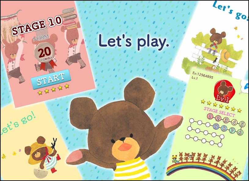 Card Playing the bears' school