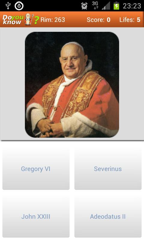 Do you know? - Popes Quiz