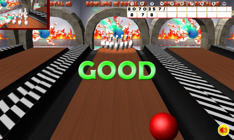 Bowling in Home 3D - King pin