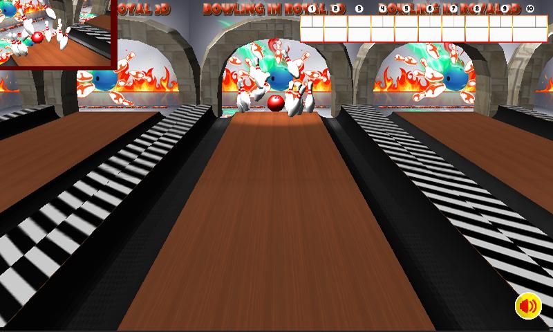 Bowling in Home 3D - King pin