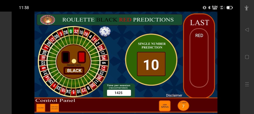 Roulette Black Red Calculator