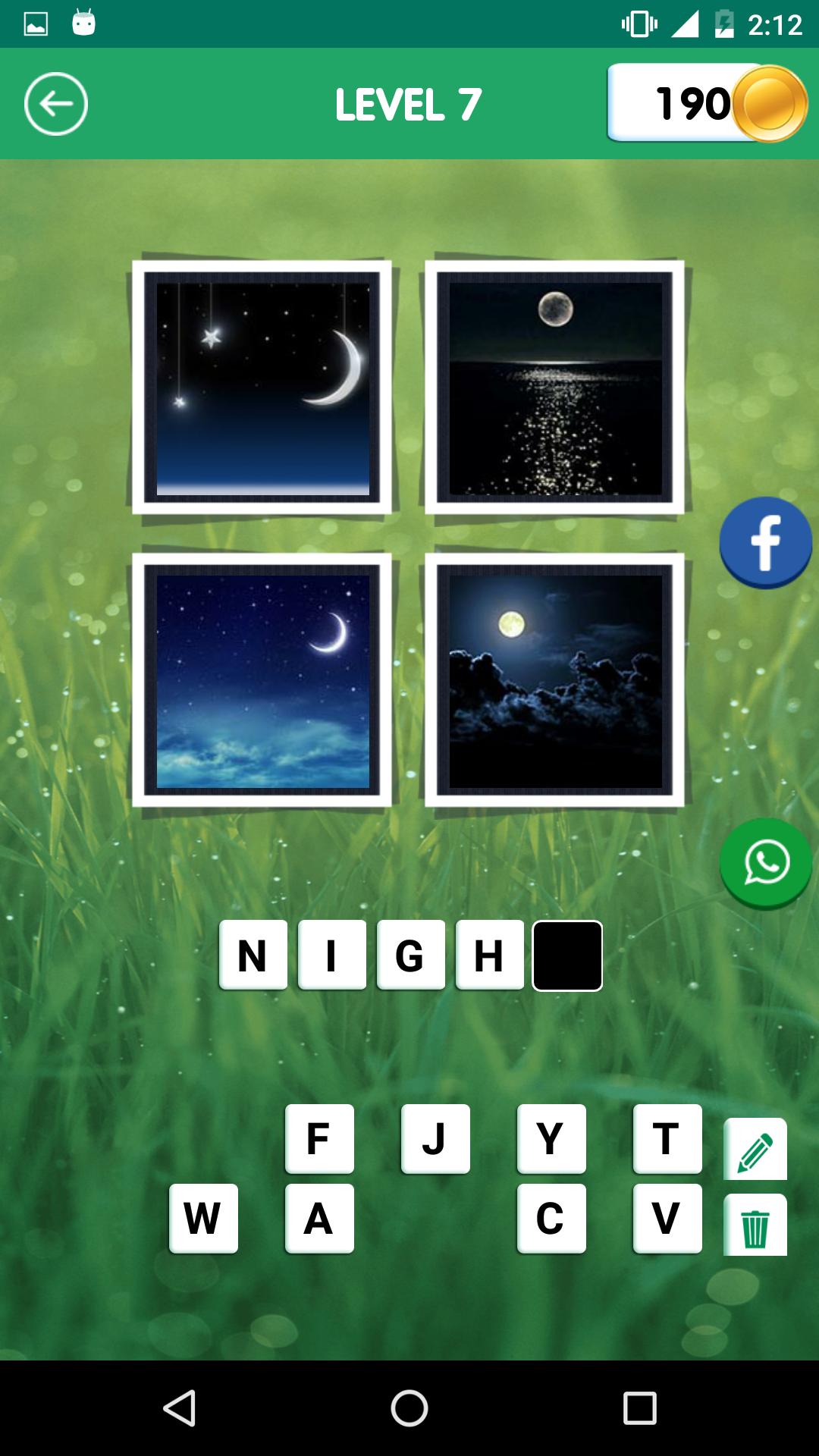 New : 4 Pics 1 Word